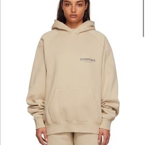 SOLD L 4 NWT Fear of God UNISEX Essentials Hoodie S 100% authentic receipt